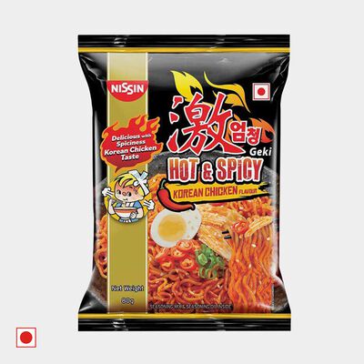 Hot & Spicy Korean Chicken Flavour Noodles