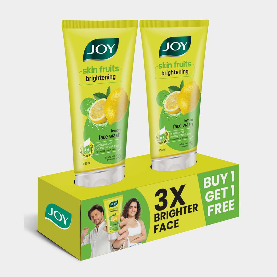 Skin Fruits Lemon Brightening Face Wash, , large image number null