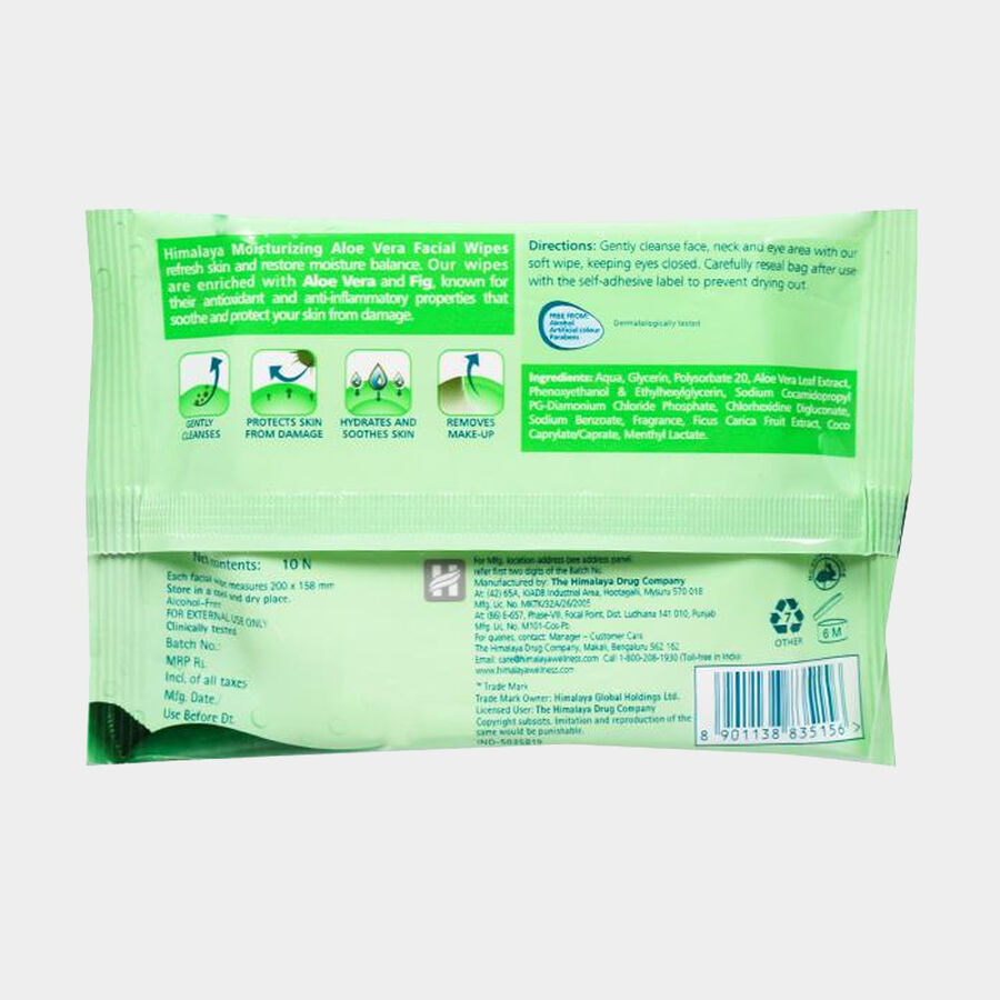 Moist Aloe Vera Wet Tissue, , large image number null