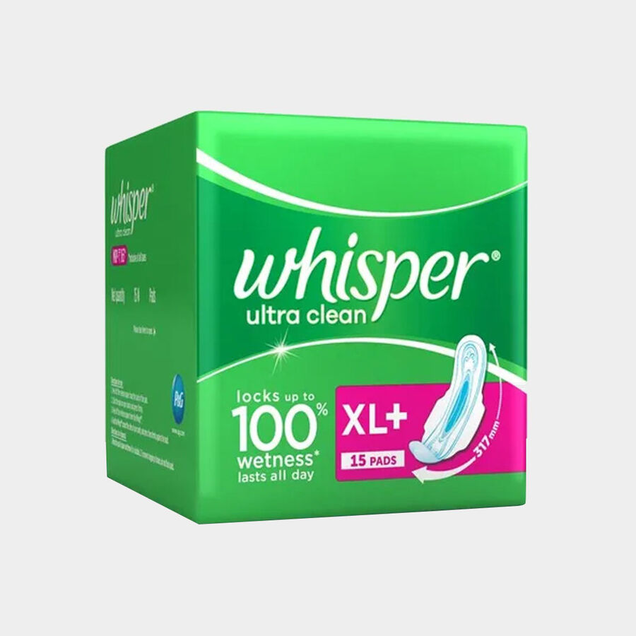 Ultra Clean XL+ Sanitary Pad, , large image number null