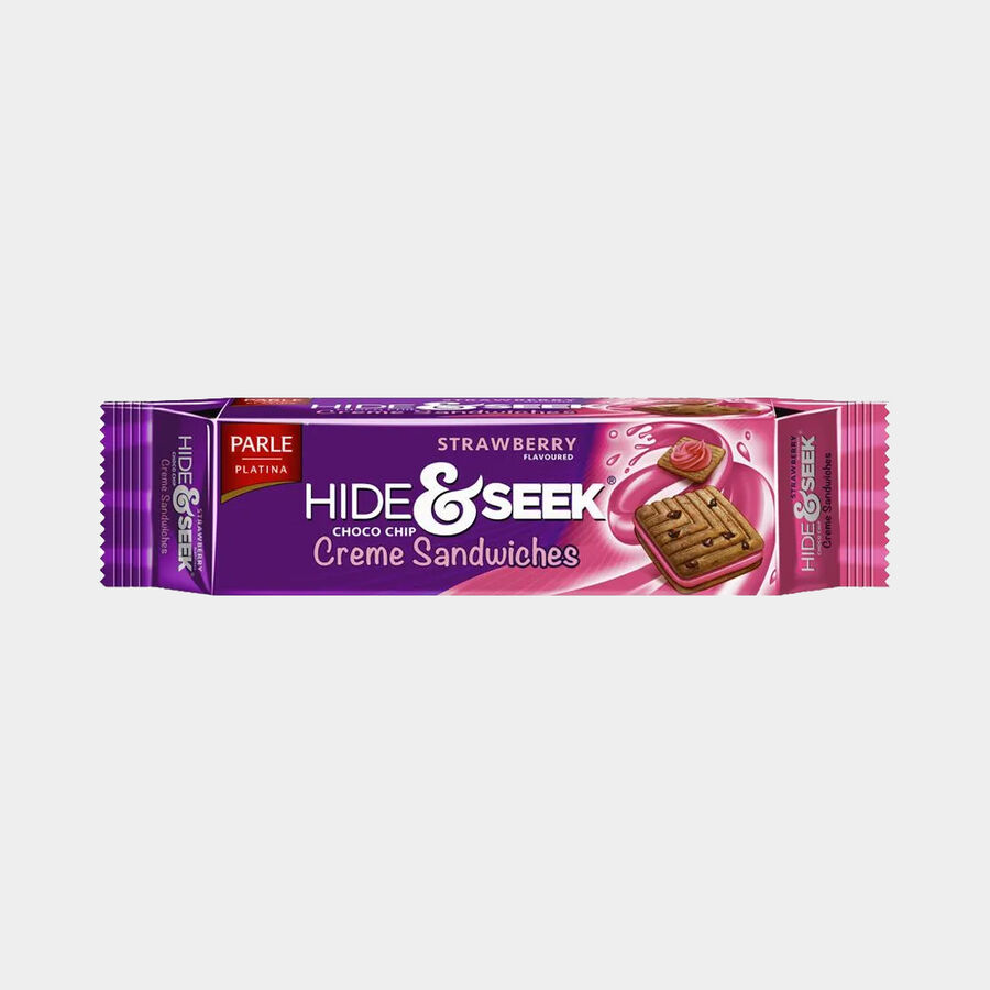 Hide & Seek Choco Chip Strawberry Crème Sandwiches, , large image number null
