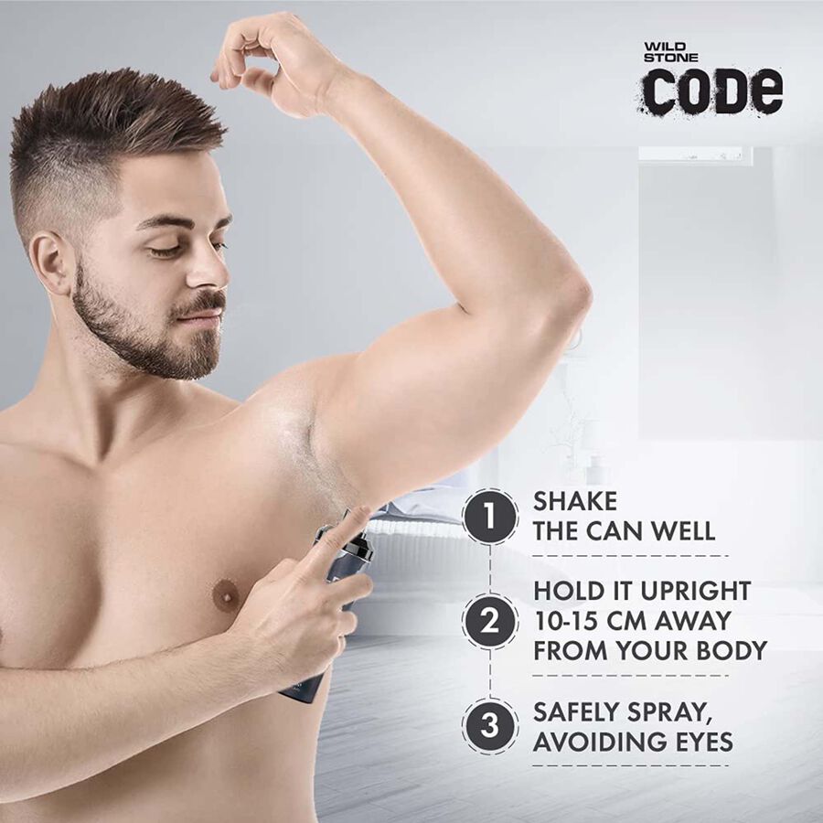 Code Platinum Body Perfume 120 ml, , large image number null