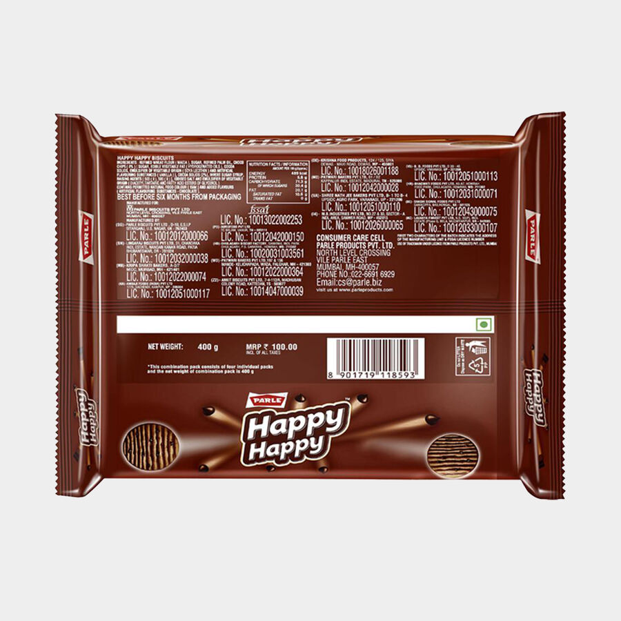 Happy Happy Choco Chip Biscuit, , large image number null