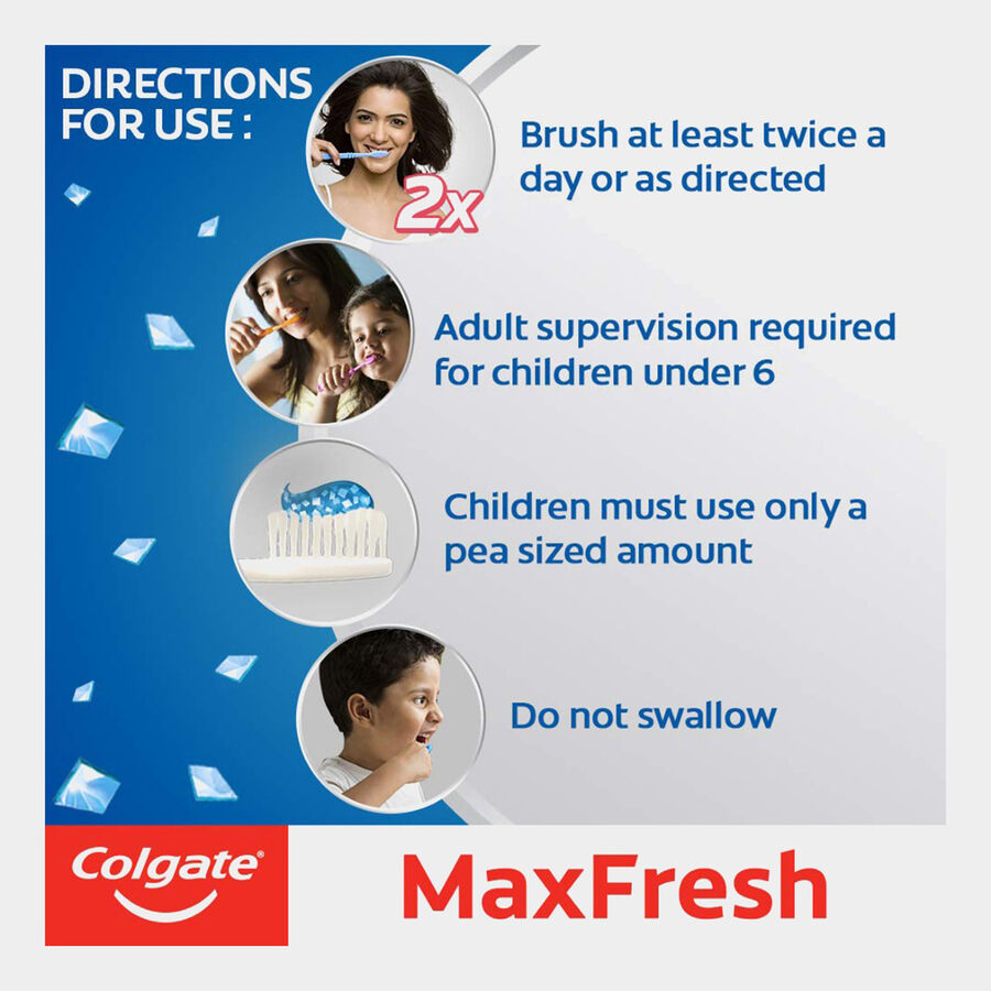 Max Fresh Blue Tooth Paste, , large image number null