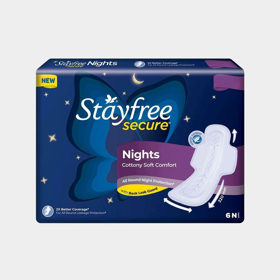 Secure Night Sanatary Pad, , large image number null