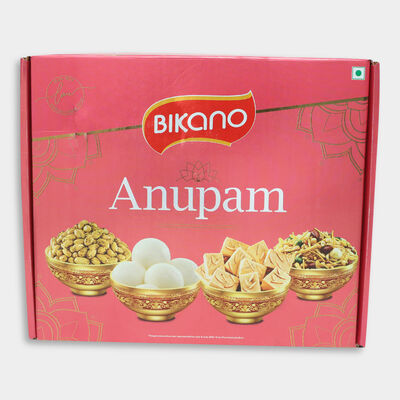 सोन पापड़ी और खट्टा मीठा गिफ्ट पैक - 867 ग्राम