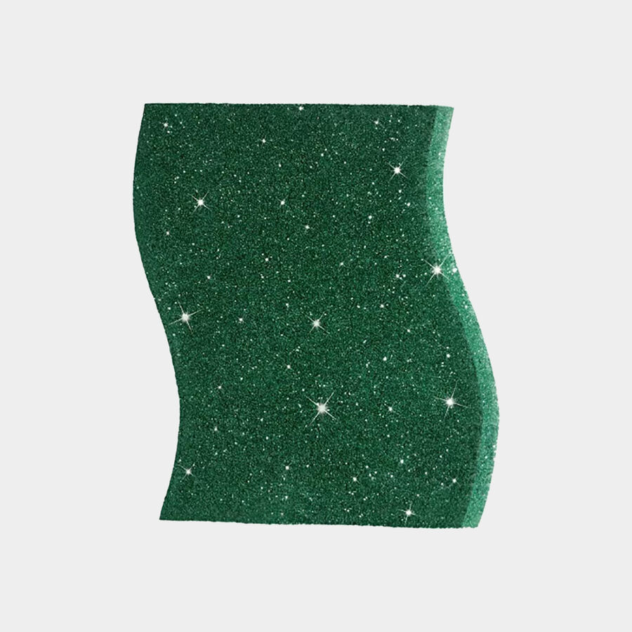Silver Sparks Scrub Pad, , large image number null