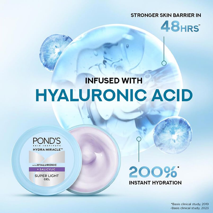 Hydra Miracle Super Light Gel with Hyaluronic Acid & Salicylic, , large