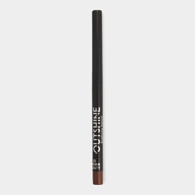 Eyebrow Pencil 02 Brown Beauty