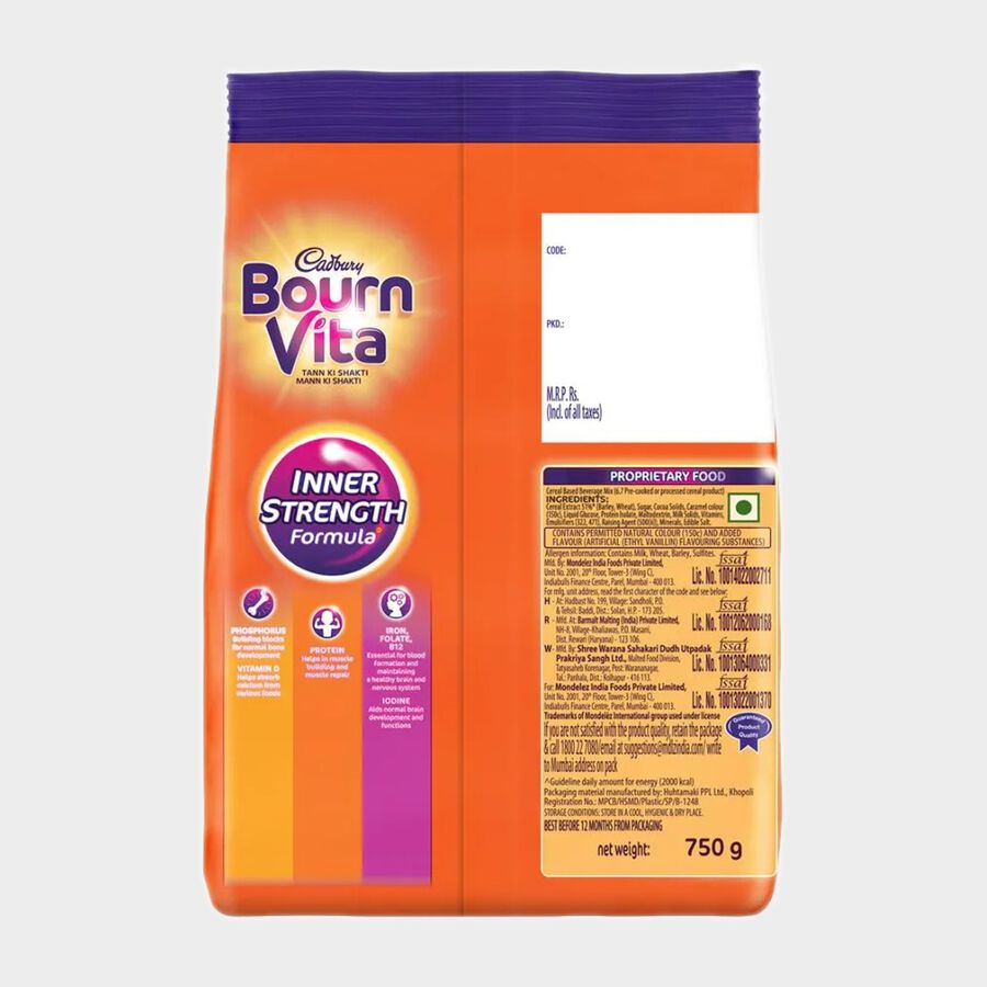 Bournvita Shakti Clinical Health Drink, , large image number null