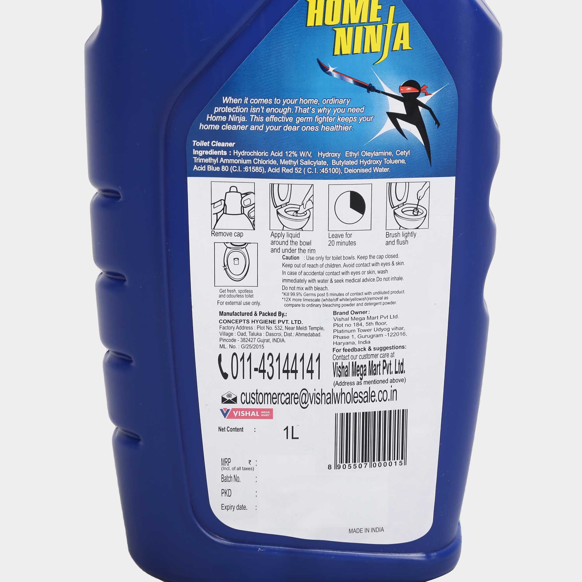 nat.h Home Ninja Toilet Cleaner | Vishal Mega Mart India