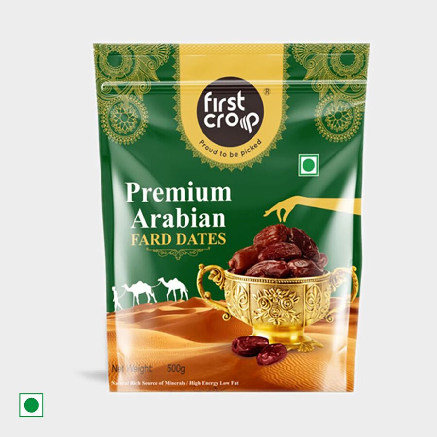 Fard Dates / Khajur, 500 g Pouch, large image number null