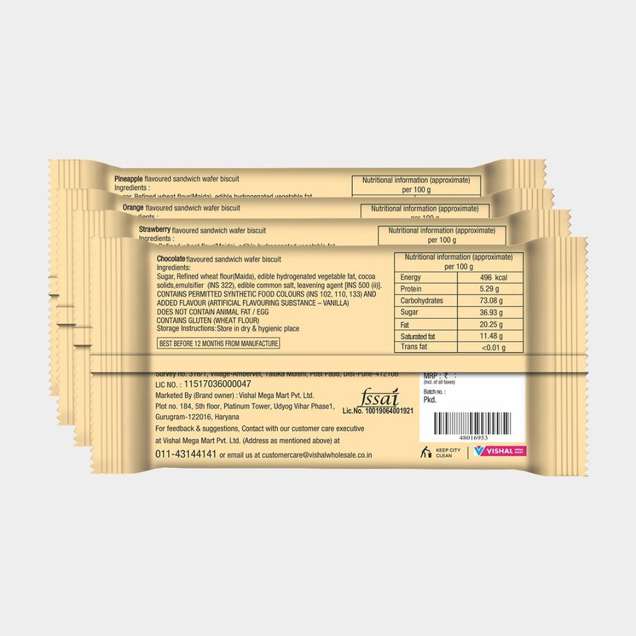 Wafer Pack Of 4, , large image number null