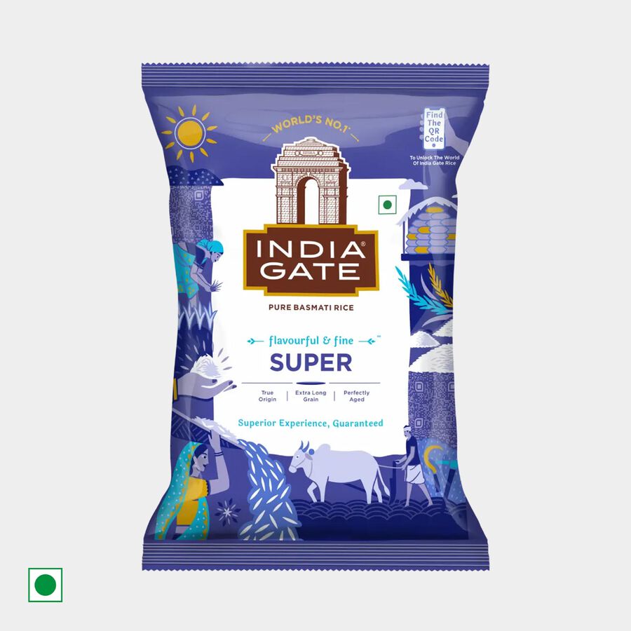 Super Basmati Rice / Chawal, 1kg, , large