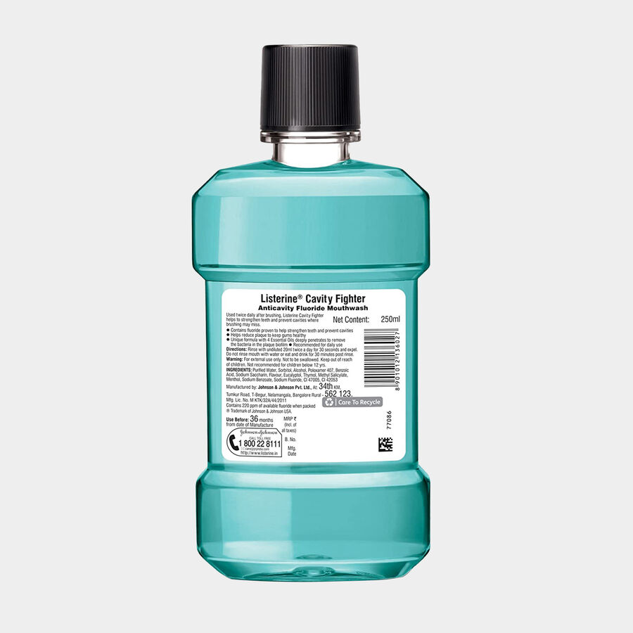 Cavity Fight Mouth Wash, , large image number null