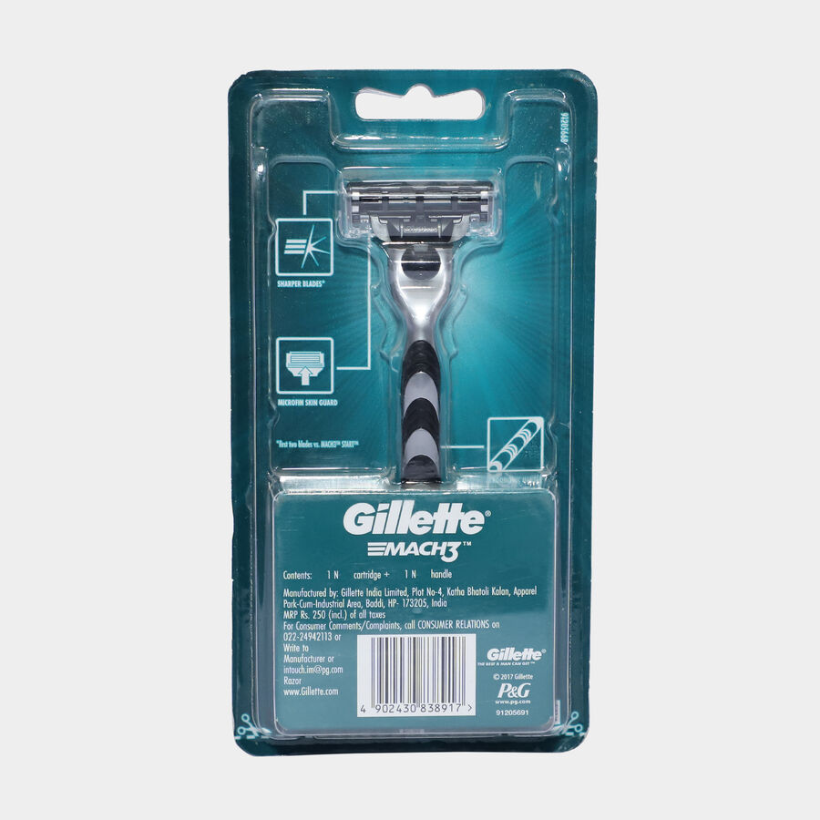 Mach 3 Shaving Razor, , large image number null