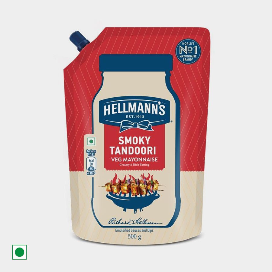 Smoky Tandoori Veg Mayonnaise, , large