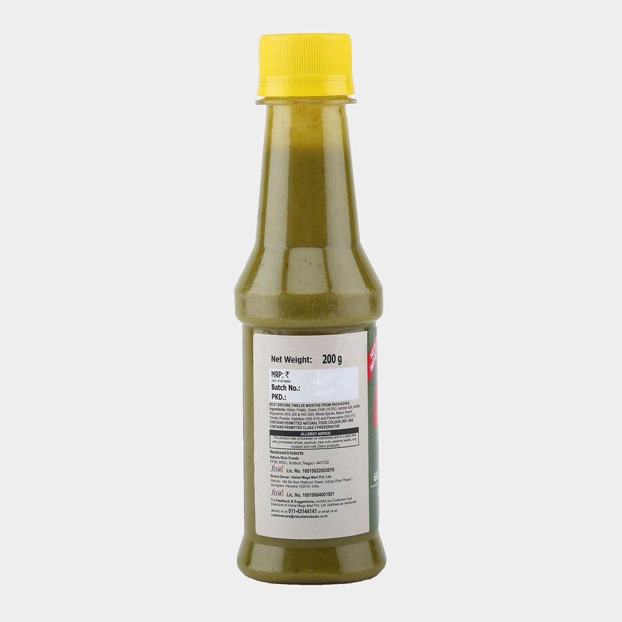 Green Chilli Sauce, , large image number null