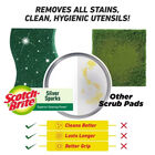 Silver Sparks Scrub Pad, , small image number null