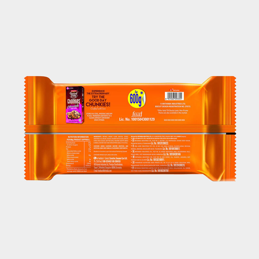 Good Day Cashew Biscuits, , large image number null
