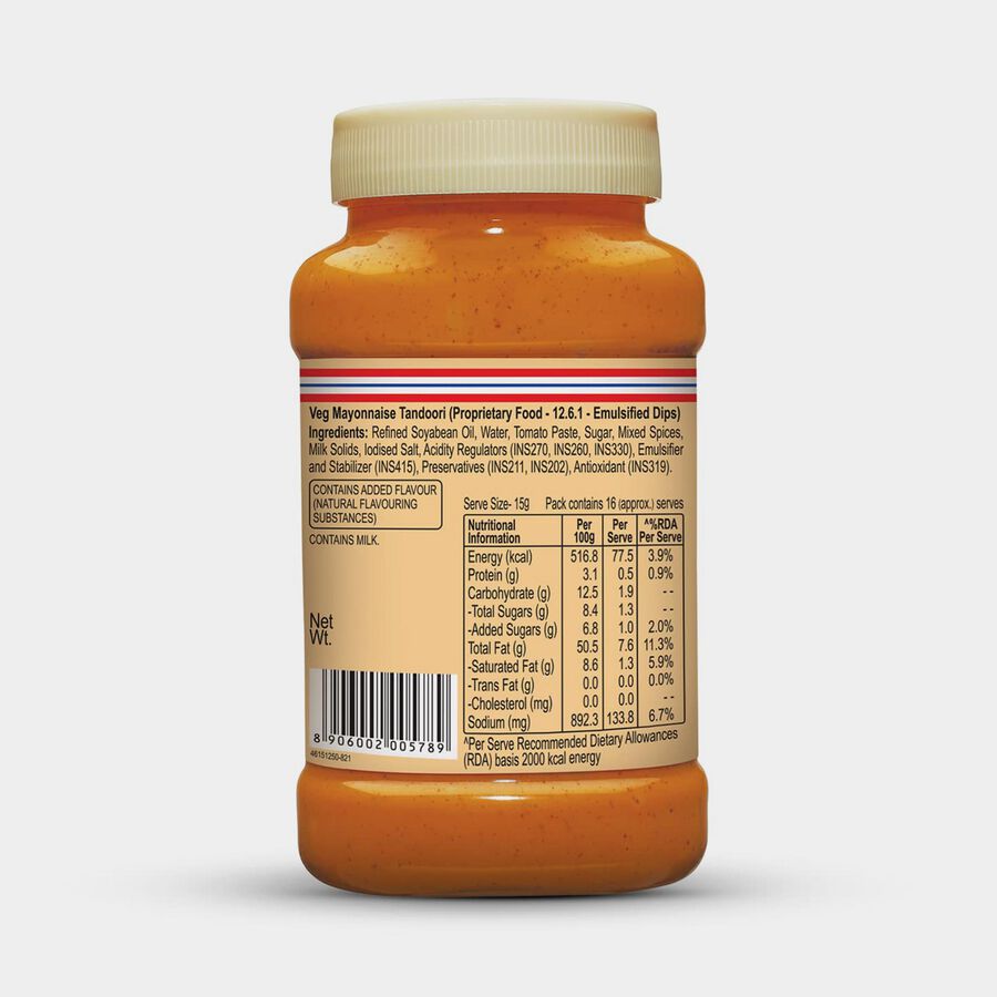 FunFoods Tandoori Masala Mayonnaise, , large