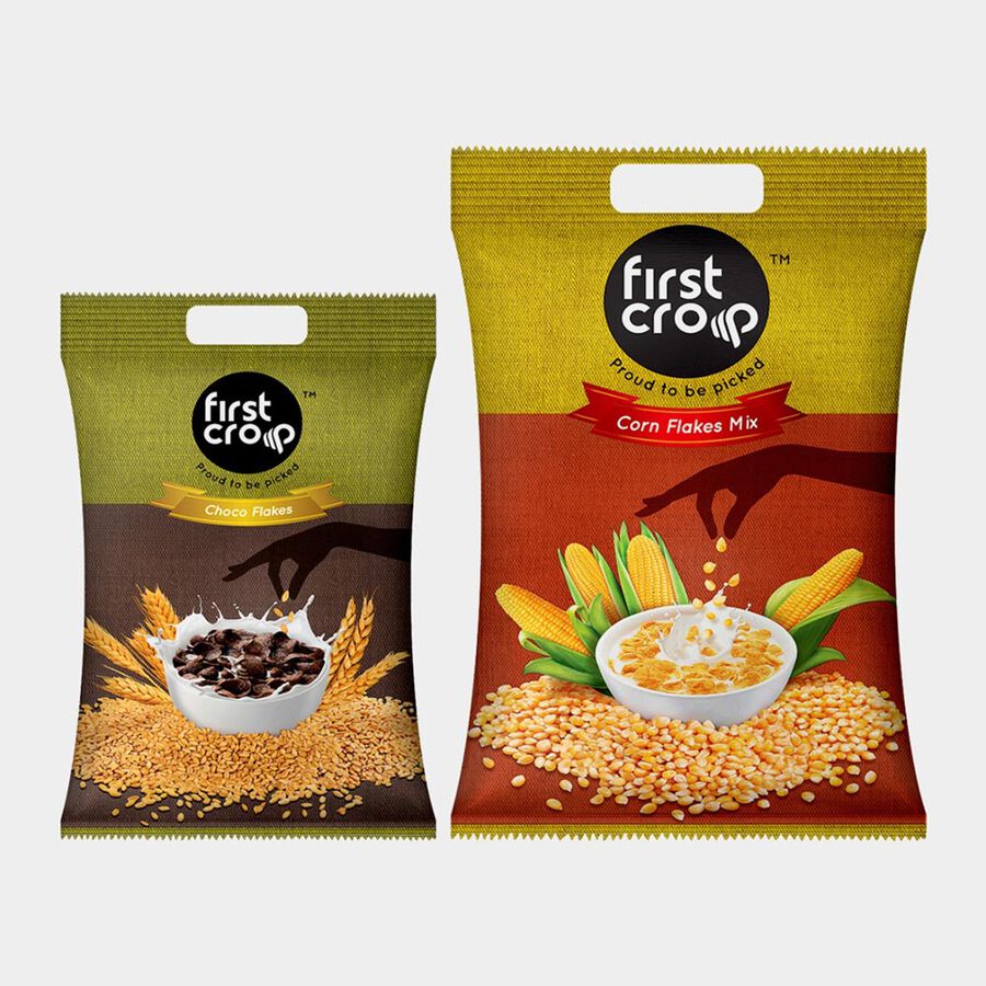 Corn Flakes + Choco Flakes Combo, , large image number null