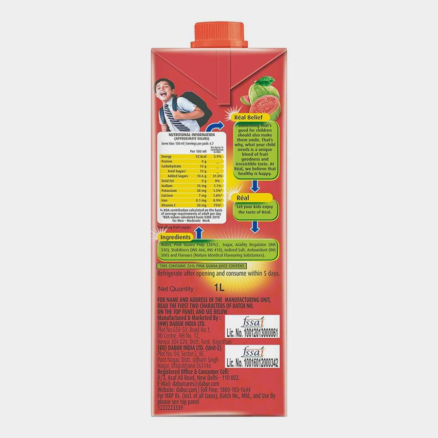 Pink Guava Fruit Juice, , large image number null
