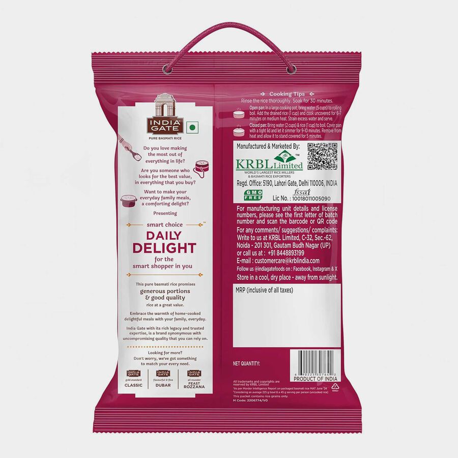 Daily Delight Basmati Rice , , large image number null