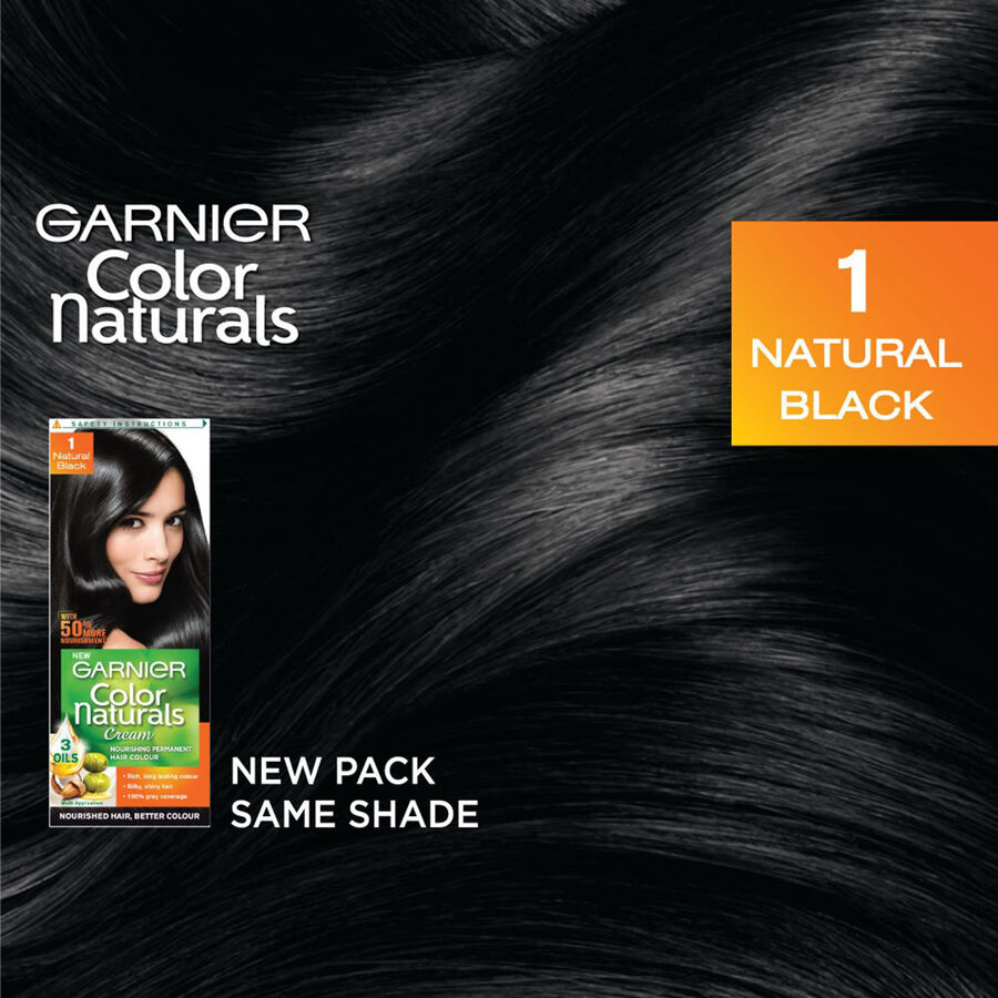 Natural Black Hair Colour Shade 1, , large image number null