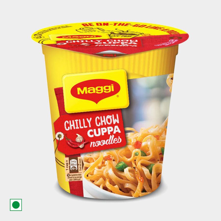 Maggi Chilly Chow Cuppa Noodles, , large image number null