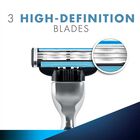 Men Mach 3 Manual Shaving Razor, , small