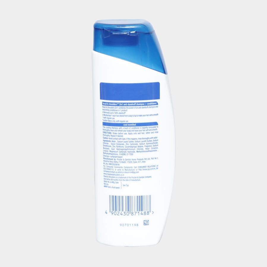 2 in 1 Cool Menthol Hair Shampoo, , large image number null