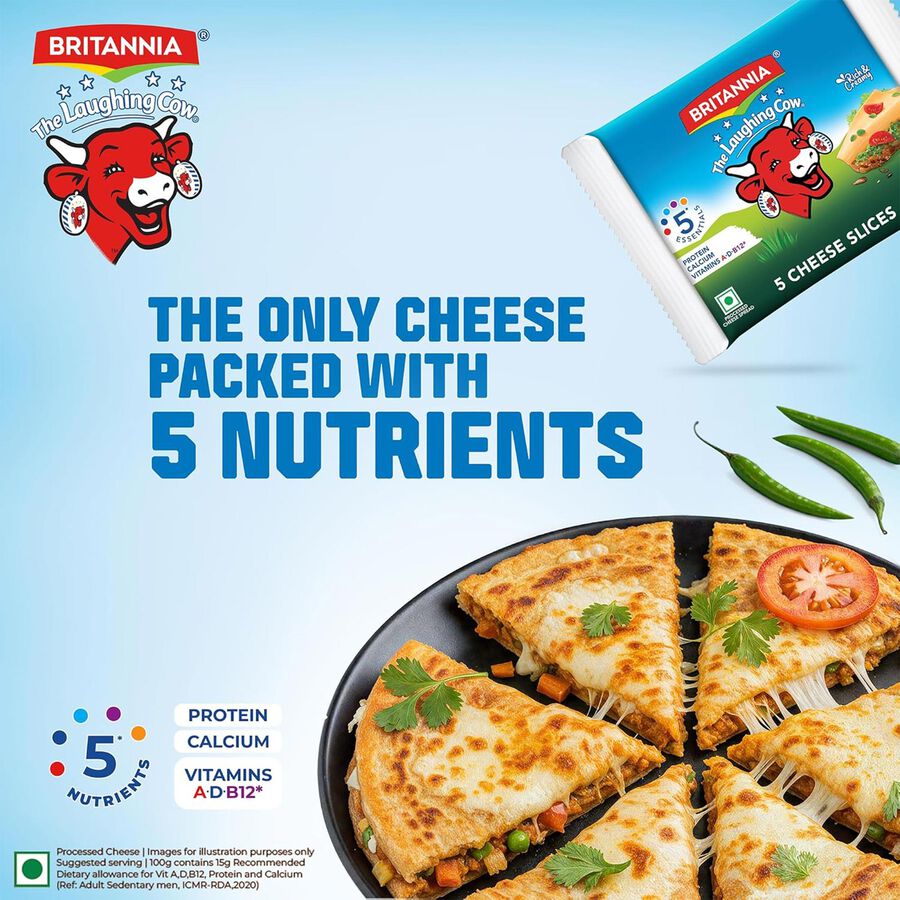 The Laughing Cow Daily Cheese Slices, , large