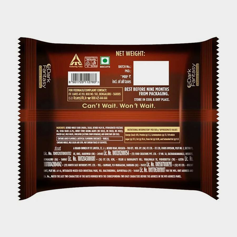 Dark Fantasy Chocolate Cream Biscuit, , large image number null
