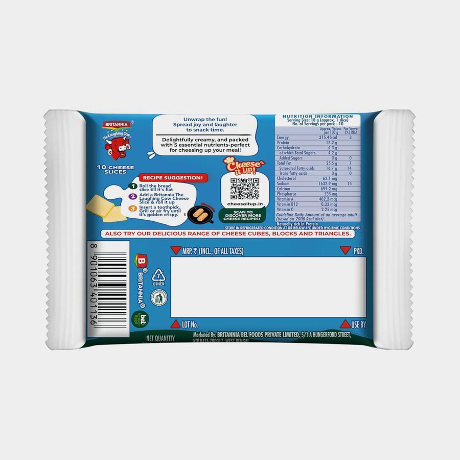 The Laughing Cow Daily Cheese Slices, , large