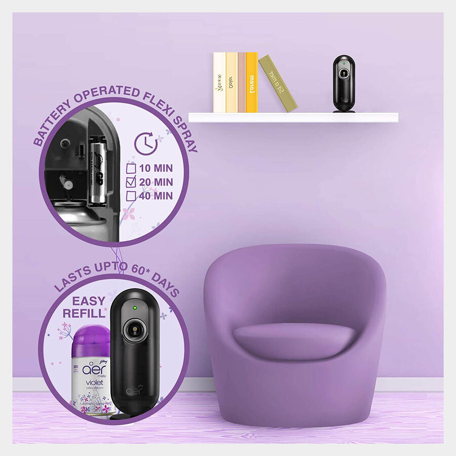 Aer Matic Automatic Room Freshener Refill Violet Valley Bloom, , large image number null