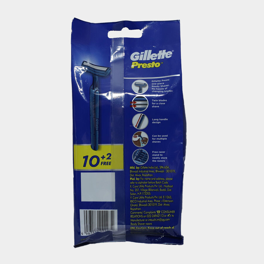 Presto Shaving Razor, , large image number null