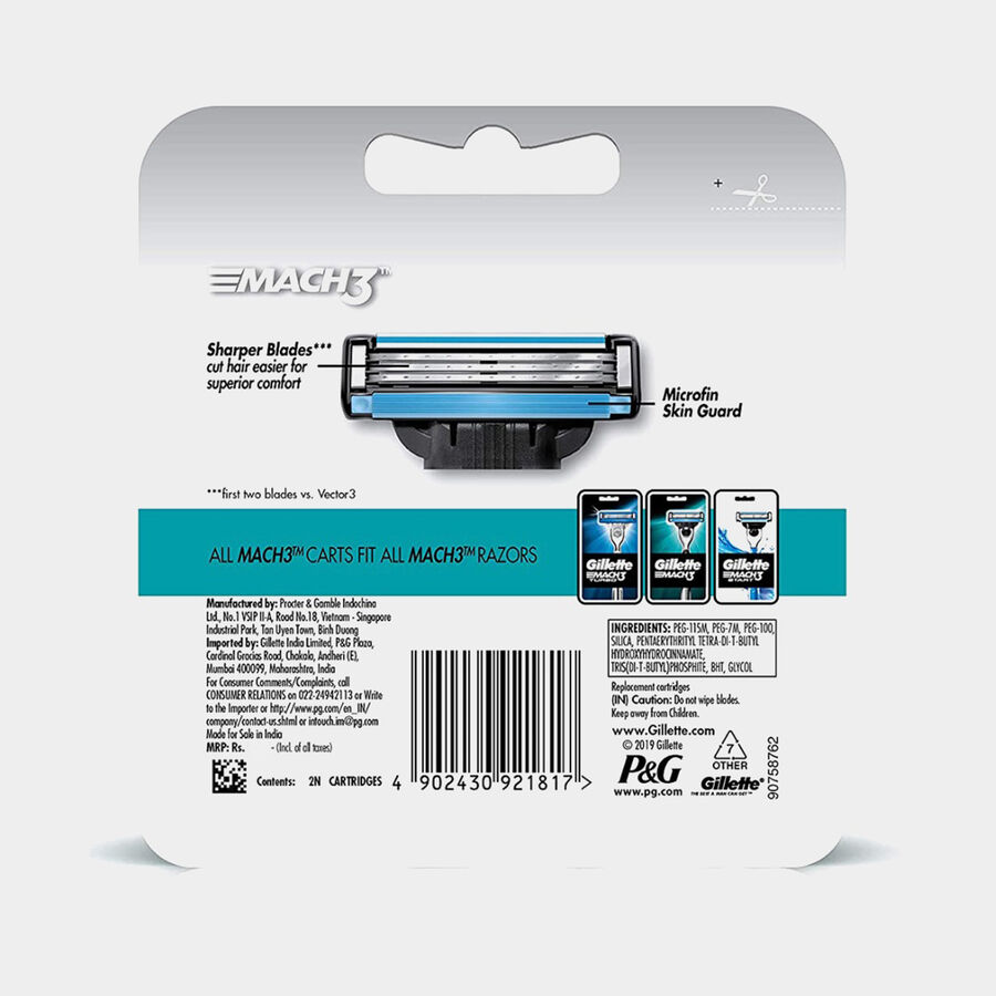 Mach 3 Shaving Cartridge, , large image number null