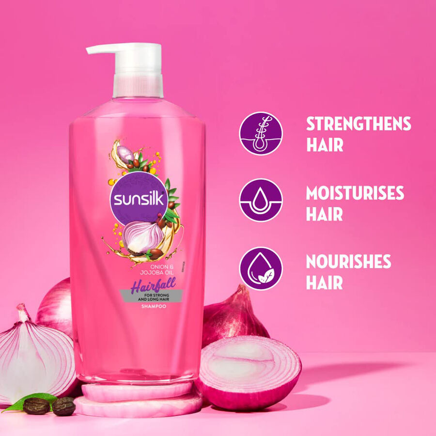 Onion & Jojoba Oil Hairfall Shampoo, , large image number null