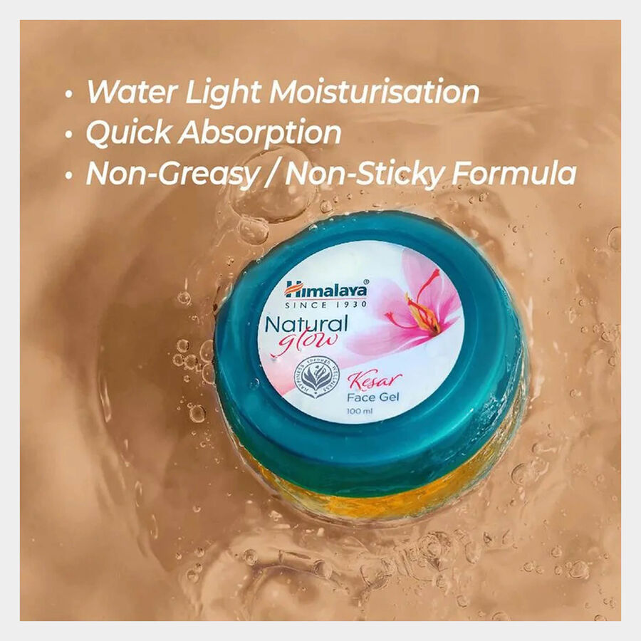 Natural Glow Kesar Face Gel, , large image number null
