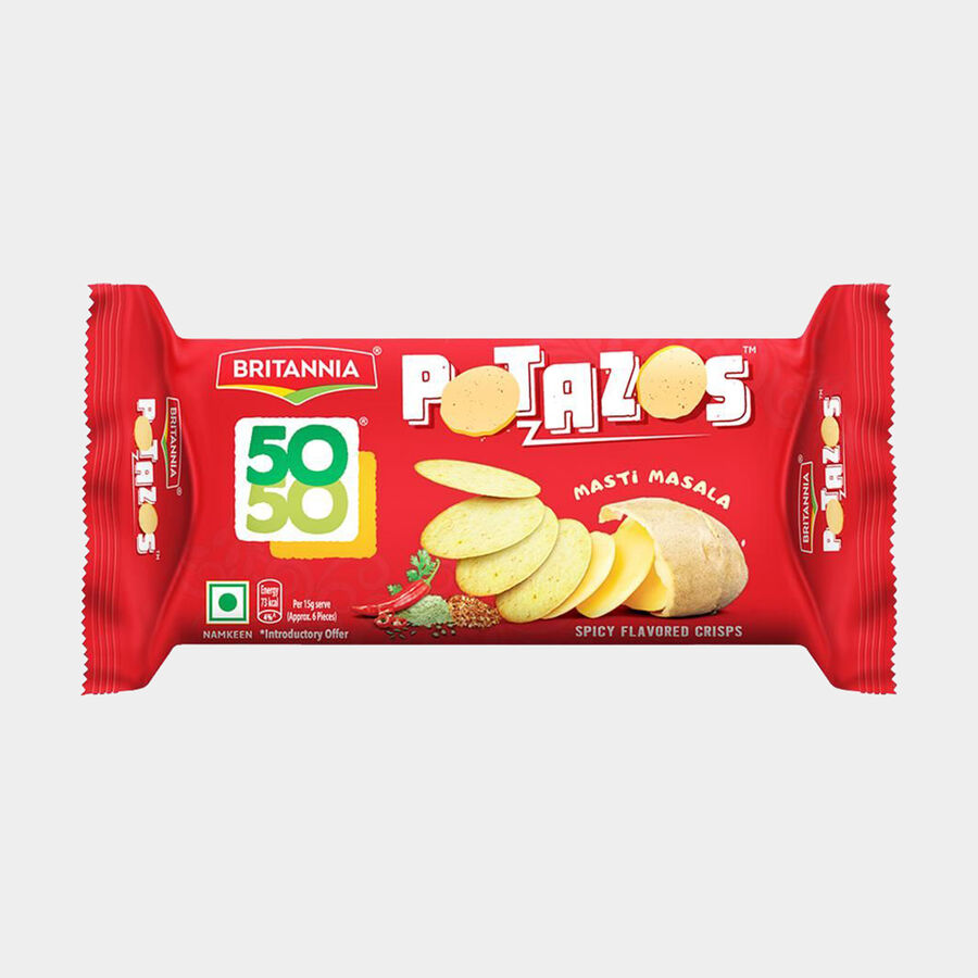 50-50 आलू बिस्किट, , large image number null