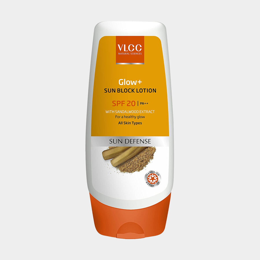 VLCC Glow+Sun Block Lotion SPF-20, , large image number null