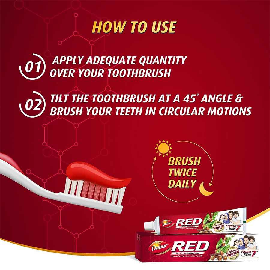 Red Tooth Paste, , large image number null
