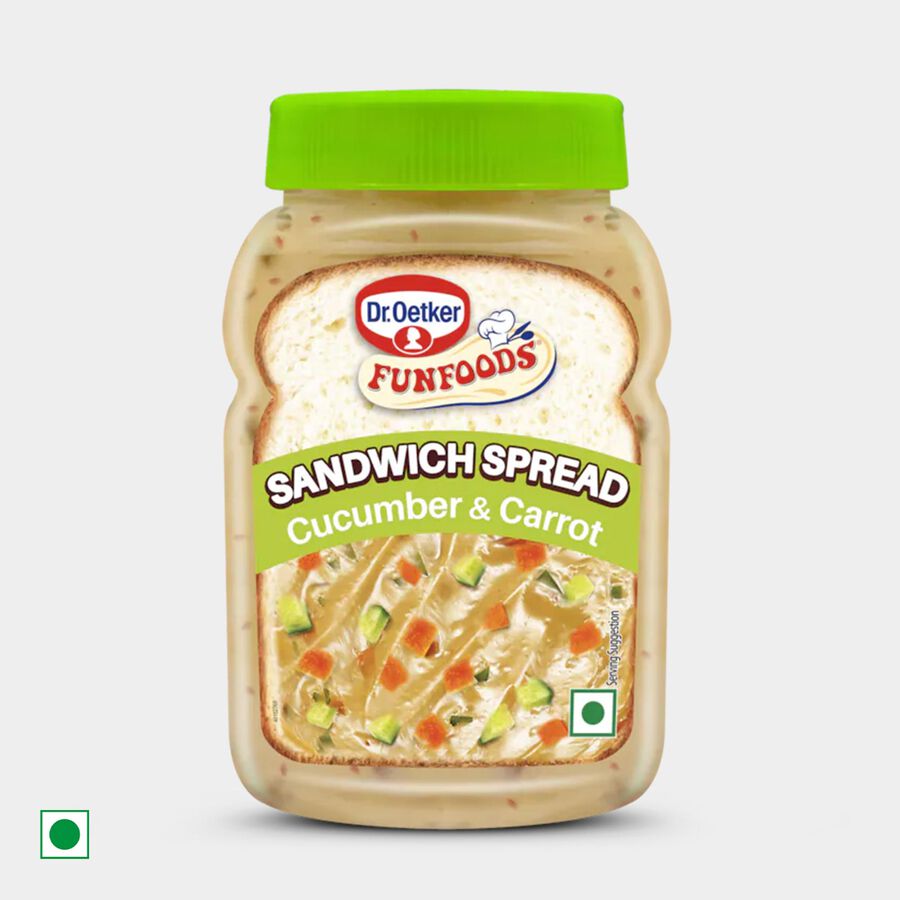 FunFoods Cucumber & Carrot Sandwich Spread, , large image number null