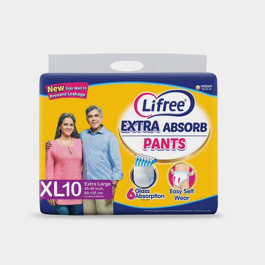 Adult Diaper - Absorbent Pant (XL10), , large image number null