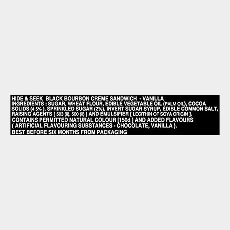 Hide & Seek Black Bourbon Vanilla Crème Sandwiches, , large image number null