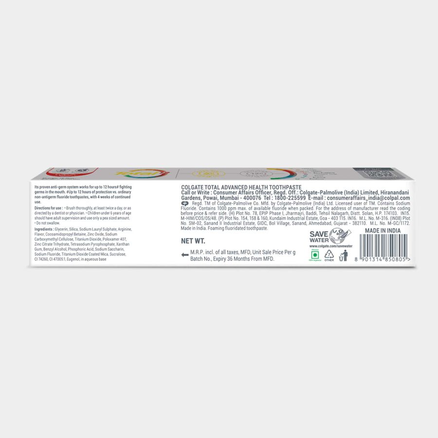 Total 12 Toothpaste, , large image number null