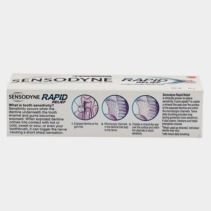 Rapid Relief Toothpaste, , large image number null