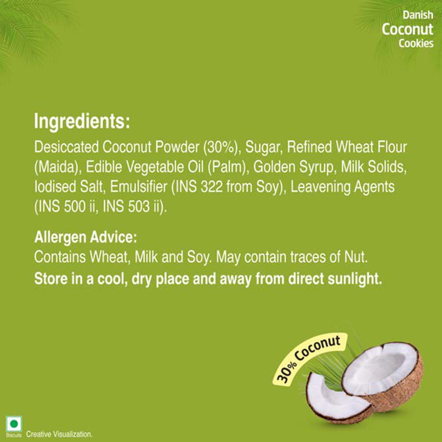 Danish Coconut Cookies, , large image number null