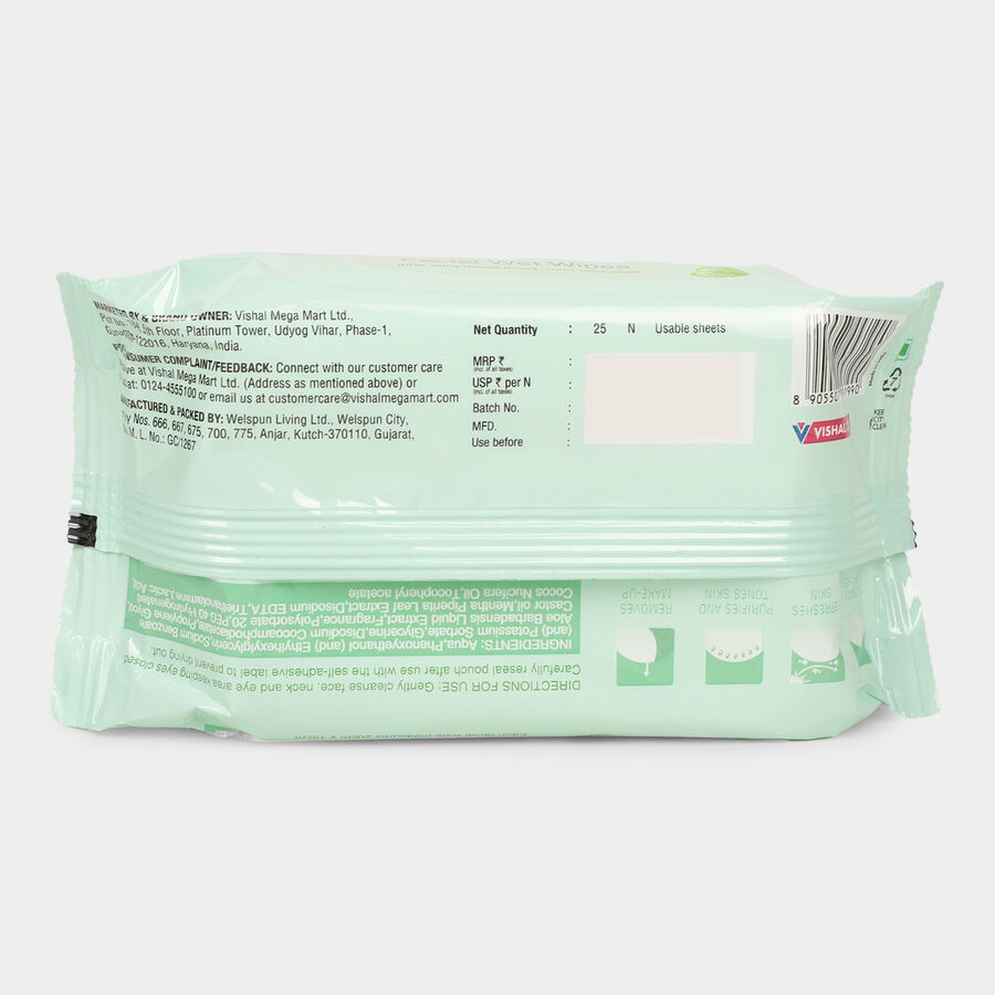 Mint & Aloe Wet Wipes, , large image number null
